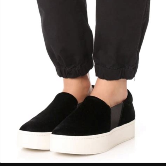 vince warren platform sneakers